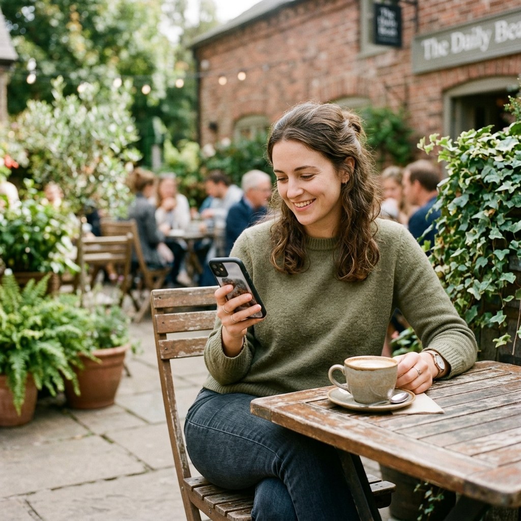 Checking passive income from a phone