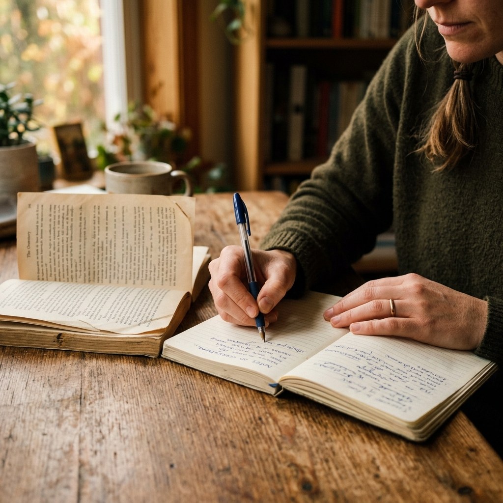 Taking notes while reading